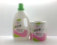 洗衣液标签